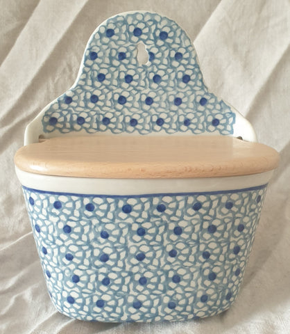 Salt Cellar with Fitted Timber Lid